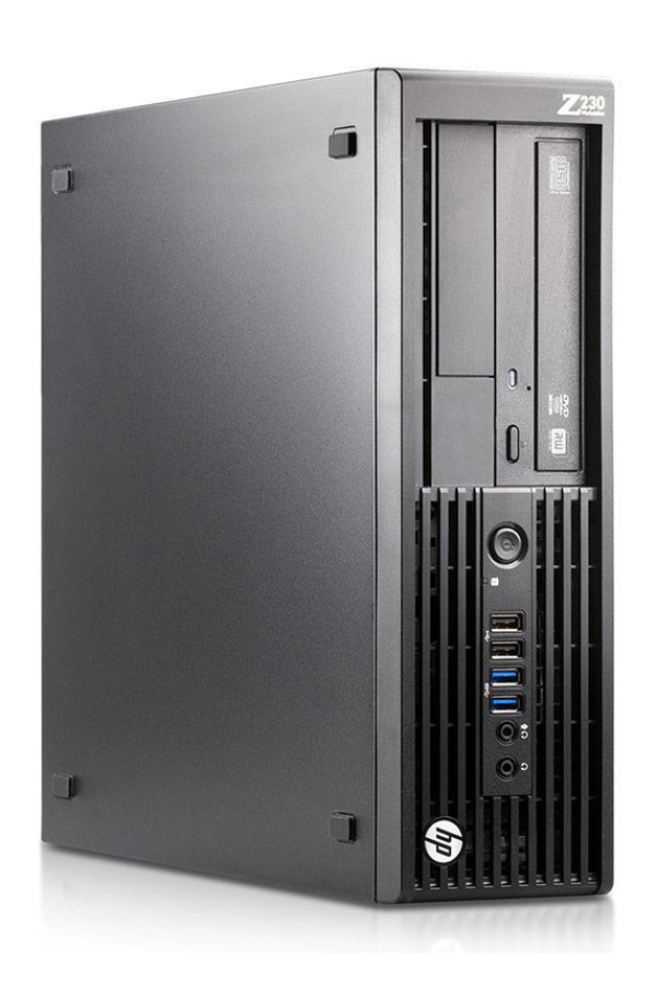HP PC Z230 SFF, i5-4570, 8/128GB SSD, DVD, REF SQR