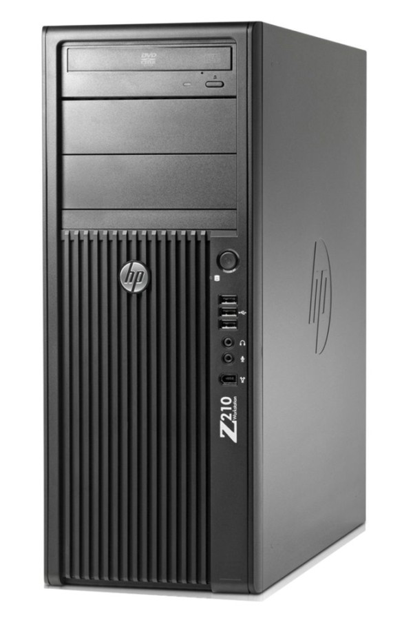 HP Workstation Z210 MT, Refurbished Grade A Repainted, E3-1225, 4GB, 1TB, DVD, Nvidia Quadro 600, FreeDOS