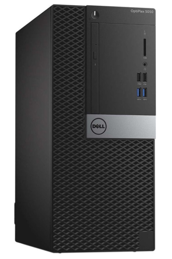 DELL PC OptiPlex 5050 MT, Refurbished Grade A Repainted, i5-6500, 8GB, 256GB SSD, DVD, FreeDOS