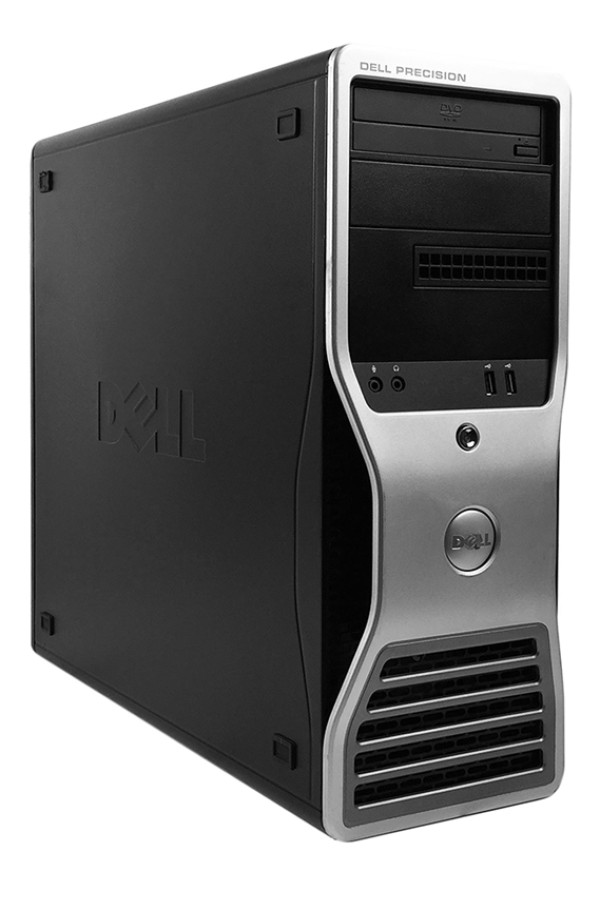 DELL Workstation Precision T5500, Refurbished Grade A Repainted, E5506, 8GB, 500GB, DVD, V5800, FreeDOS