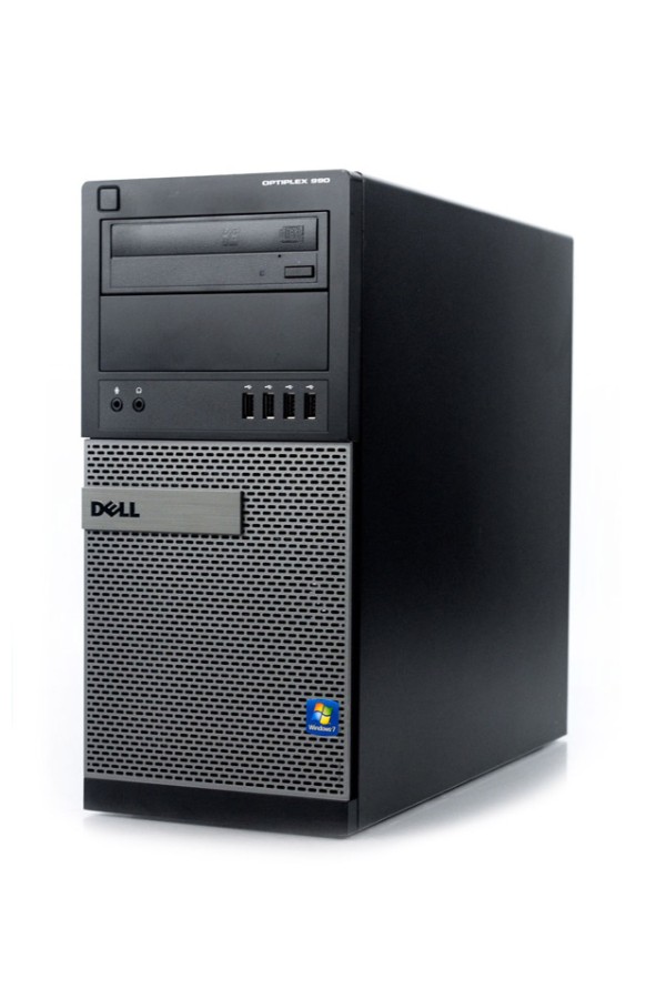 DELL PC OptiPlex 990 MT, Refurbished Grade A Repainted, i5-2400, 8GB, 500GB, DVD, FreeDOS