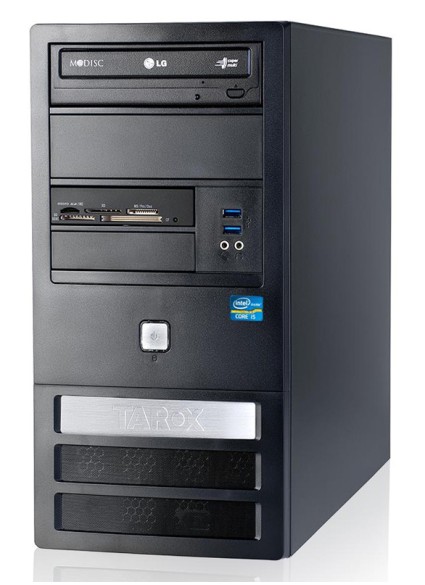 TAROX PC MT, Refurbished Grade A Repainted, E5700, 2GB, 320GB, DVD, FreeDOS