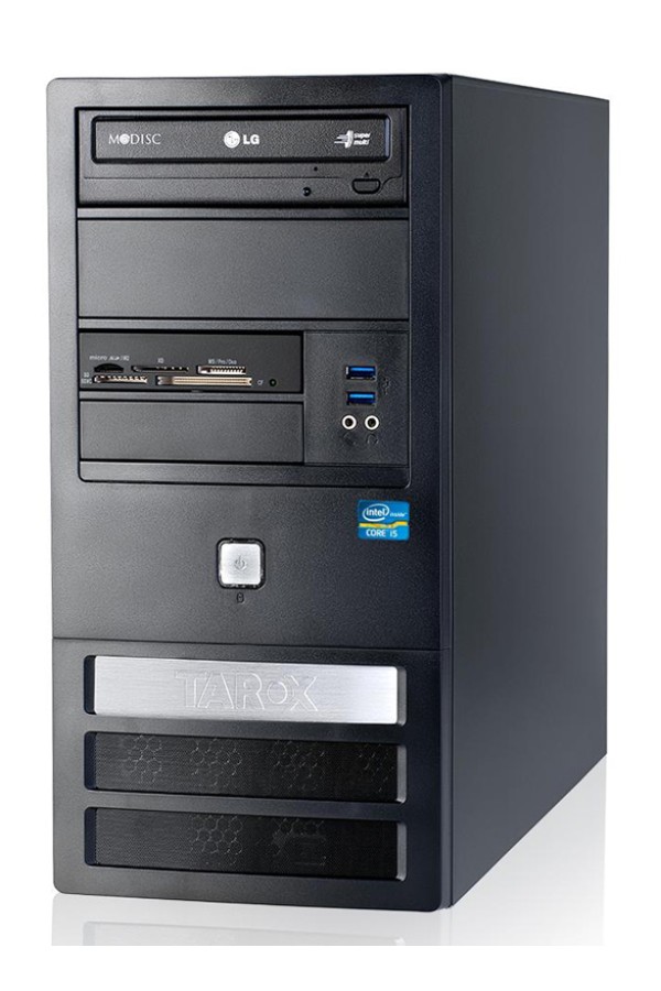 TAROX PC MT, Refurbished Grade A Repainted, E5700, 2GB, 320GB, DVD, FreeDOS