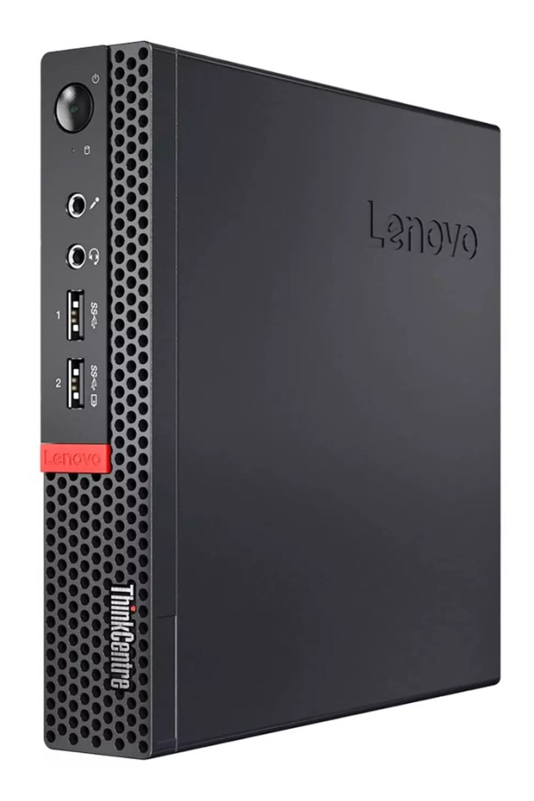 LENOVO PC ThinkCentre M710Q Micro, Refurbished Grade A Repainted, G3900T, 8GB, 120GB SSD, FreeDOS