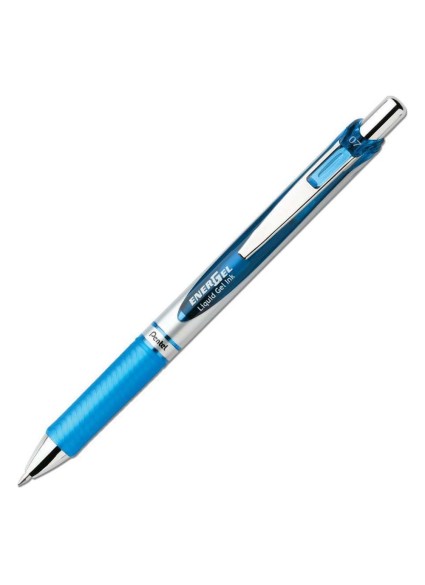 Pentel EnerGel RTX Refillable Liquid Gel Pen Blue 0.7mm (BL77-C) (PENBL77-C)