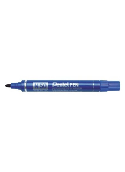 Pentel N50 Permament Marker Blue (N50CE) (PENN50CE)