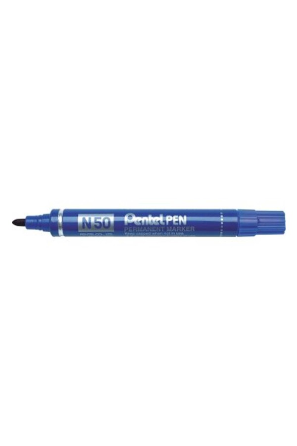 Pentel N50 Permament Marker Blue (N50CE) (PENN50CE)