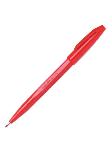 Pentel Sign Pen Red (S520-B) (PENS520-B)