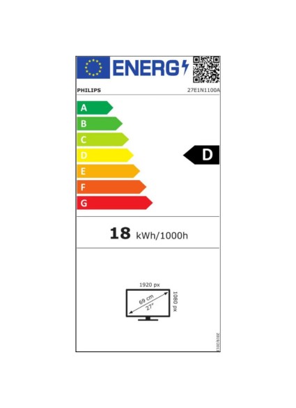 PHILIPS 27E1N1100A FHD IPS Monitor 27