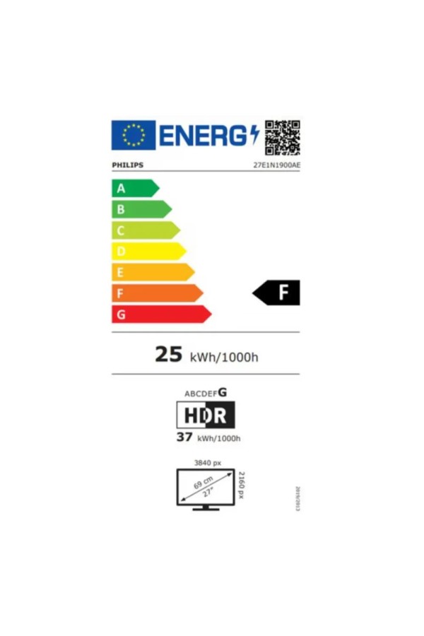 PHILIPS 27E1N1900AE 4K Ultra HD USB-C IPS Monitor 27