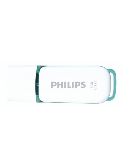 Philips Snow 8GB USB 3.1 Stick Πράσινο (FM08FD75B/00) (PHIFM08FD75B-00)