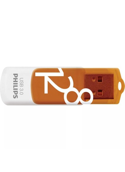 Philips Vivid 128GB USB 3.0 Stick Πορτοκαλί (FM12FD00B/00) (PHIFM12FD00B-00)