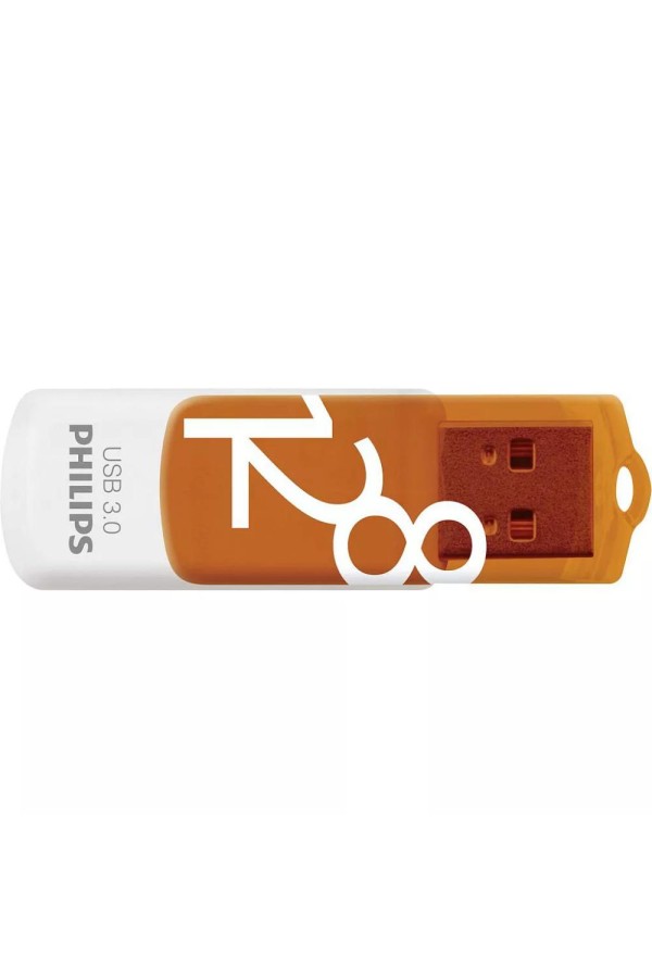 Philips Vivid 128GB USB 3.0 Stick Πορτοκαλί (FM12FD00B/00) (PHIFM12FD00B-00)