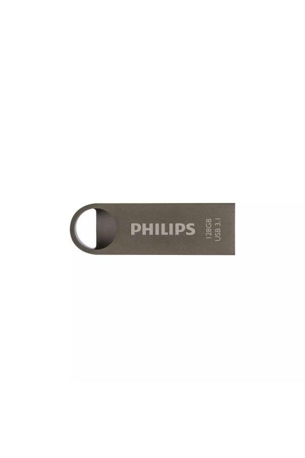 Philips Moon 128GB USB 3.1 Stick Ασημί (FM12FD165B/00) (PHIFM12FD165B-00)