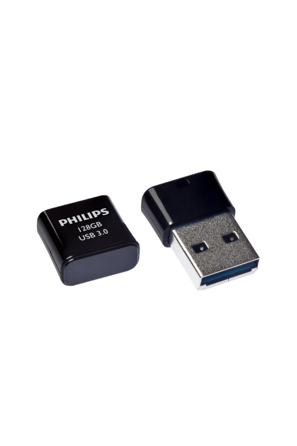 Philips Pico 128GB USB 3.0 Stick Μαύρο (FM12FD90B/00) (PHIFM12FD90B-00)