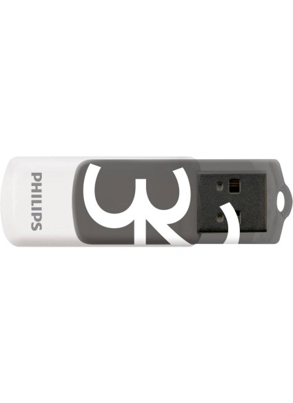 Philips Vivid 32GB USB 2.0 Stick Λευκό (FM32FD05B/00) (PHIFM32FD05B-00)