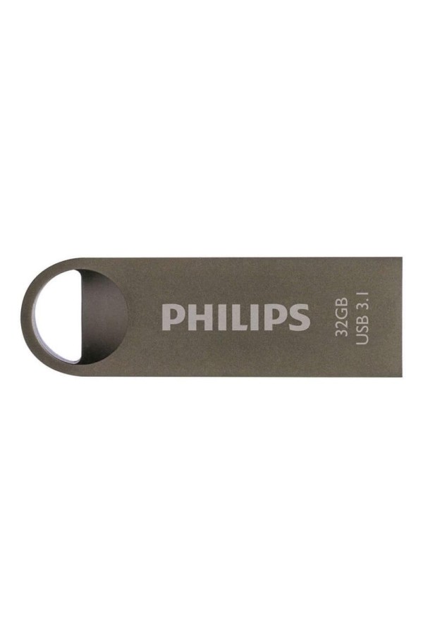 Philips Moon 32GB USB 3.1 Stick Ασημί (FM32FD165B/00) (PHIFM32FD165B-00)