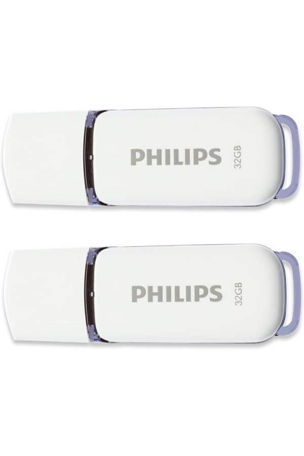 Philips Snow 32GB USB 2.0 2-Pack (FM32FD70D/00) (PHIFM32FD70D-00)