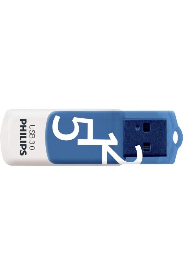 Philips Vivid 512GB USB 3.0 Stick Λευκό (FM51FD001B/00) (PHIFM51FD001B-00)