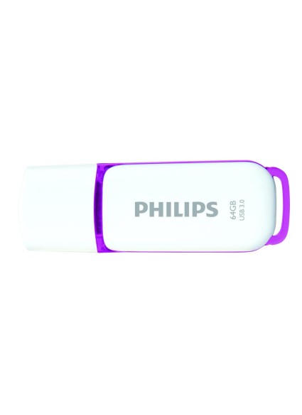 Philips Snow 64GB USB 3.0 Stick Ροζ (FM64FD75B/00) (PHIFM64FD75B-00)