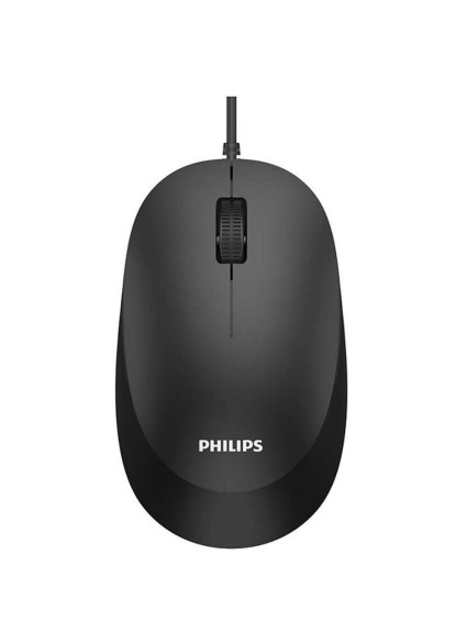 Philips 2000 Series Wired Mouse Optical 1200 DPI (SPK7207BL/00) (PHISPK7207BL00)