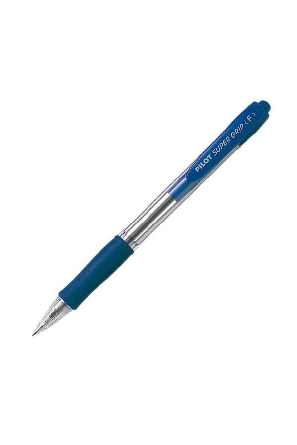 Στυλό Διαρκείας PILOT BP Super Grip 0.7 mm (Μπλε) (2028003) (PIL2028003FBL)