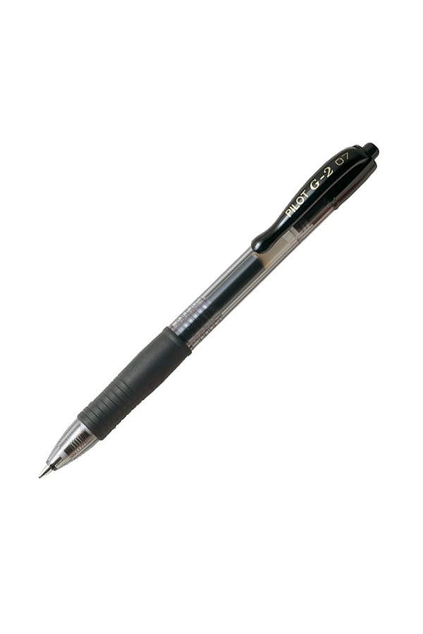 Στυλό GEL PILOT G-2 0.5 mm (Mαύρο) (2615001) (PILBLG25BK)