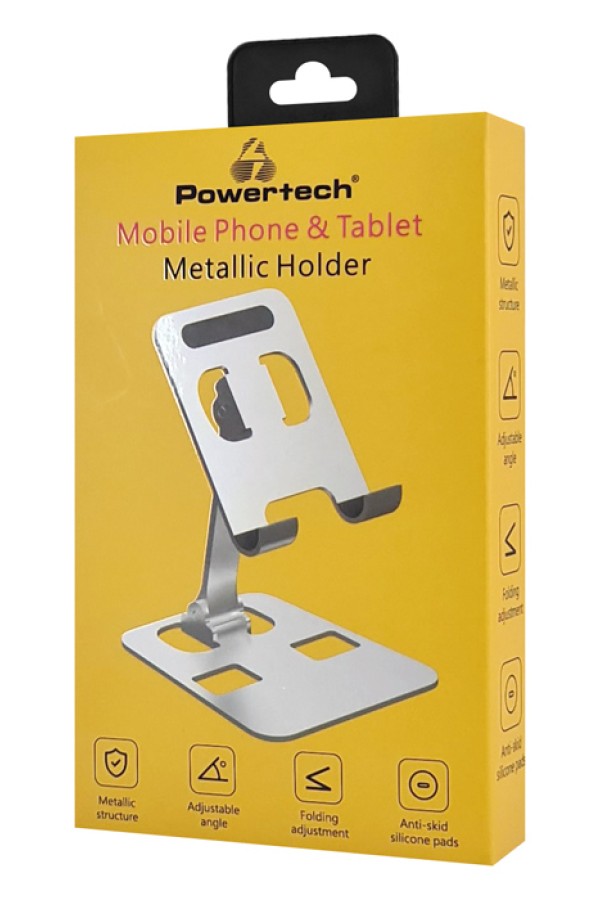 POWERTECH μεταλλική βάση smartphone/tablet PT-1159, 10