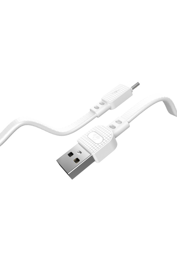 POWERTECH καλώδιο USB σε Micro USB armor PTR-0098, 15W 3A, 1m, λευκό