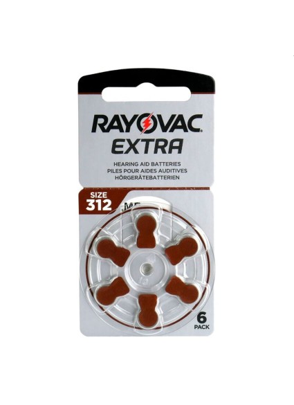 Rayovac Extra 312  Μπαταρίες Ακουστικών Βαρηκοΐας  Extra 312 (RAYPR41)