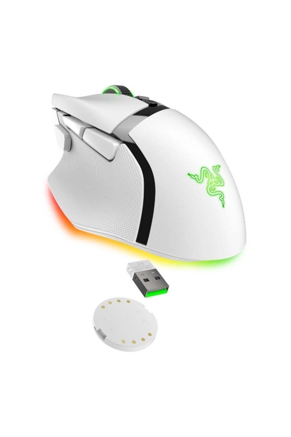 Razer Mouse BASV3PW White (RZ01-04620200-R3G1) (RAZRZ01-04620200-R3G1)