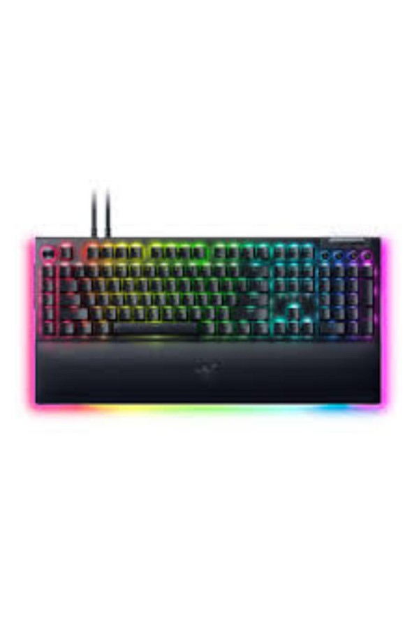 Razer Blackwidow V4 Pro Gaming Mechanical RGB Keyboard Yellow Silent Switches Macros (RZ03-04681800-R3M1) (RAZRZ03-04681800-R3M1)