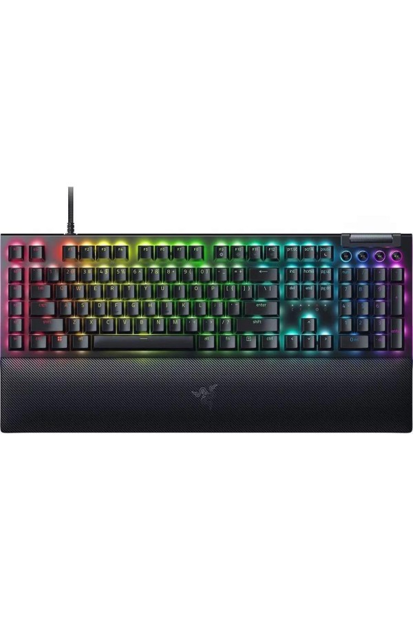 Razer Blackwidow V4 RGB Gaming Mechanical Keyboard Underglow Led Macro Green Clicky Switches (RZ03-04690100-R3M1) (RAZRZ03-04690100-R3M1)