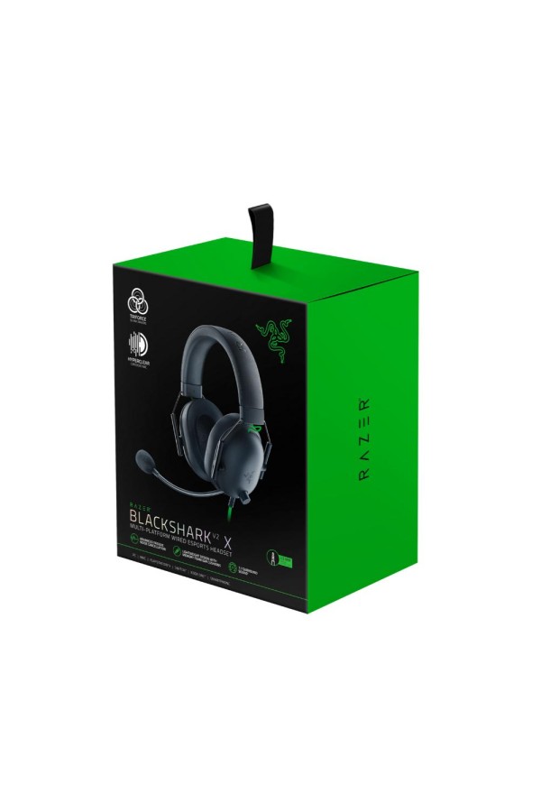 Razer BlackShark V2 X Over Ear Gaming Headset Black (RZ04-03240100-R3M1) (RAZRZ04-03240100-R3M1)