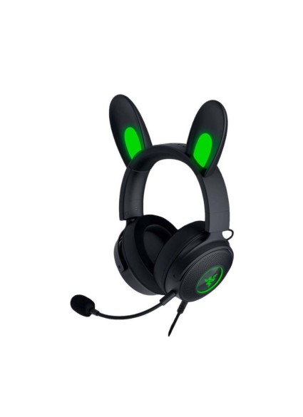 Razer Kraken Kitty V2 Pro Black RGB USB 7.1 Gaming Headset Kitty Bear Bunny Ears (RZ04-04510100-R3M1) (RAZRZ04-04510100-R3M1)