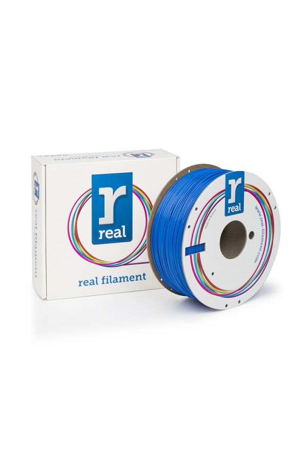 REAL ABS 3D Printer Filament - Blue - spool of 1Kg - 1.75mm (REALABSBLUE1000MM175)