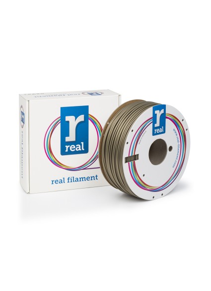 REAL ABS 3D Printer Filament - Gold - spool of 1Kg - 2.85mm (REALABSGOLD1000MM3)