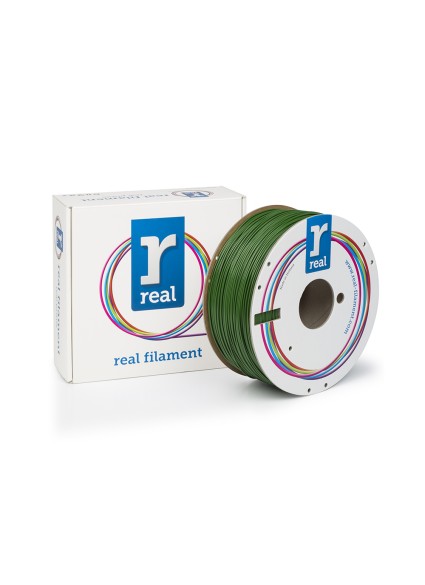 REAL ABS 3D Printer Filament - Green - spool of 1Kg - 1.75mm (REALABSGREEN1000MM175)