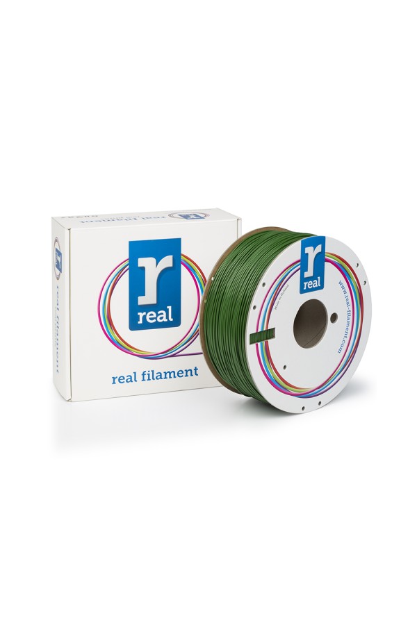REAL ABS 3D Printer Filament - Green - spool of 1Kg - 1.75mm (REALABSGREEN1000MM175)