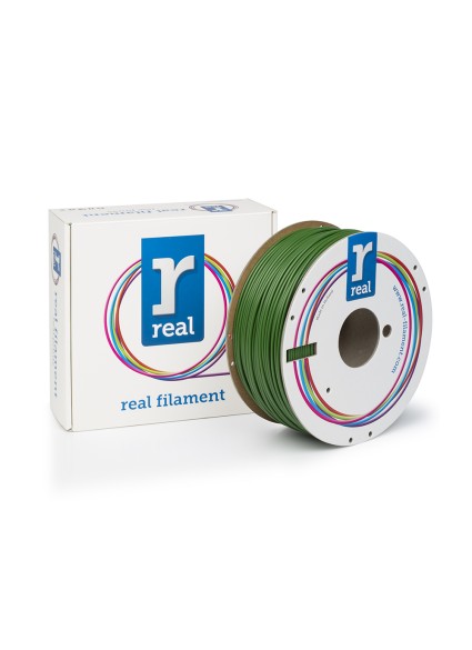 REAL ABS 3D Printer Filament - Green - spool of 1Kg - 2.85mm (REALABSGREEN1000MM3)