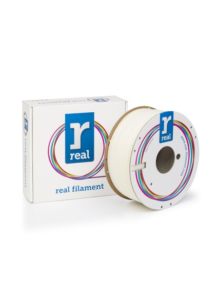 REAL ABS 3D Printer Filament - Neutral/uncolored - spool of 1Kg - 1.75mm (REALABSNATURAL1000MM175)