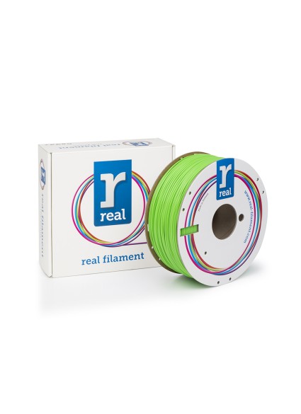 REAL ABS 3D Printer Filament - Nuclear green - spool of 1Kg - 1.75mm (REALABSNGREEN1000MM175)