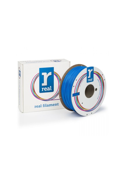 REAL ABS Plus 3D Printer Filament - Blue - spool of 1Kg - 1.75mm (REALABSPLUSBLUE1000MM175)