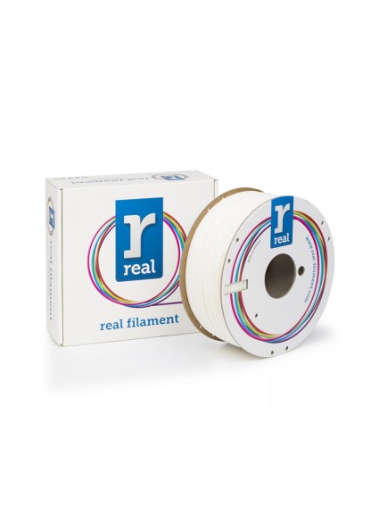 REAL ABS Plus 3D Printer Filament -White - spool of 1Kg - 2.85mm (REALABSPLUSWHITE1000MM285)