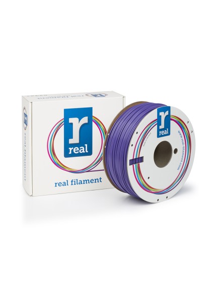 REAL ABS 3D Printer Filament - Purple - spool of 1Kg - 2.85mm (REALABSPURPLE1000MM3)