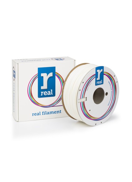 REAL ABS 3D Printer Filament - White - spool of 1Kg - 2.85mm (REALABSWHITE1000MM3)