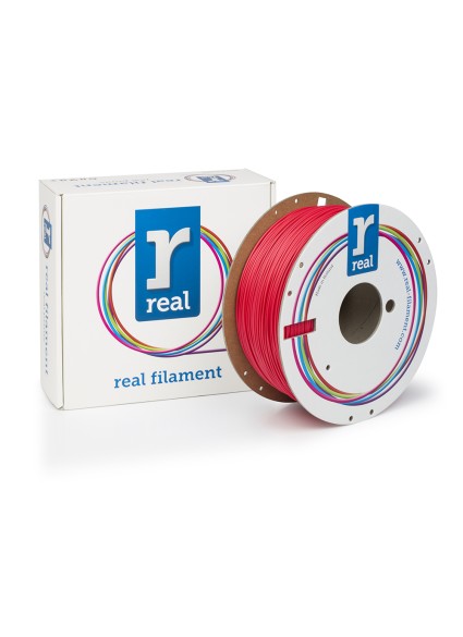 REAL RealFlex 3D Printer Filament - Red - spool of 1Kg - 1.75mm (REALBIOFLRED1000MM175)
