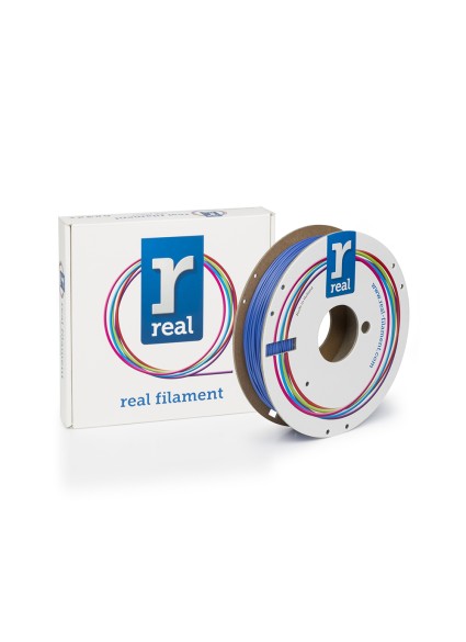 REAL RealFlex 3D Printer Filament - Blue - spool of 0.5Kg - 1.75mm (REALFLEXBLUE500MM17)
