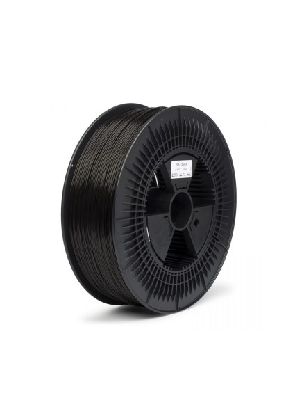 REAL PETG 3D Printer Filamen-Black- spool of 5Kg - 2.85mm (REALPETGRBLACK5000MM285)