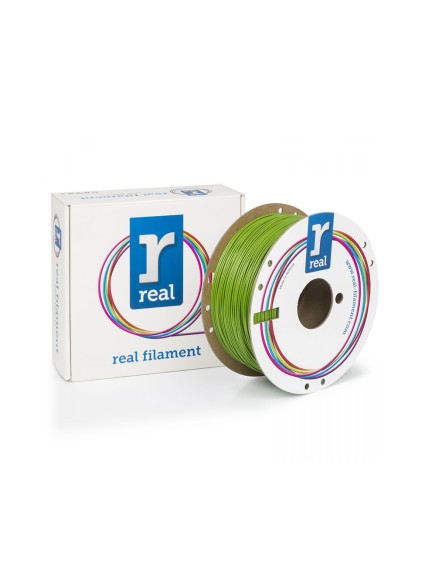 REAL PETG 3D Printer Filament - Green- spool of 1Kg - 1.75mm (REALPETGRGREEN1000MM175)
